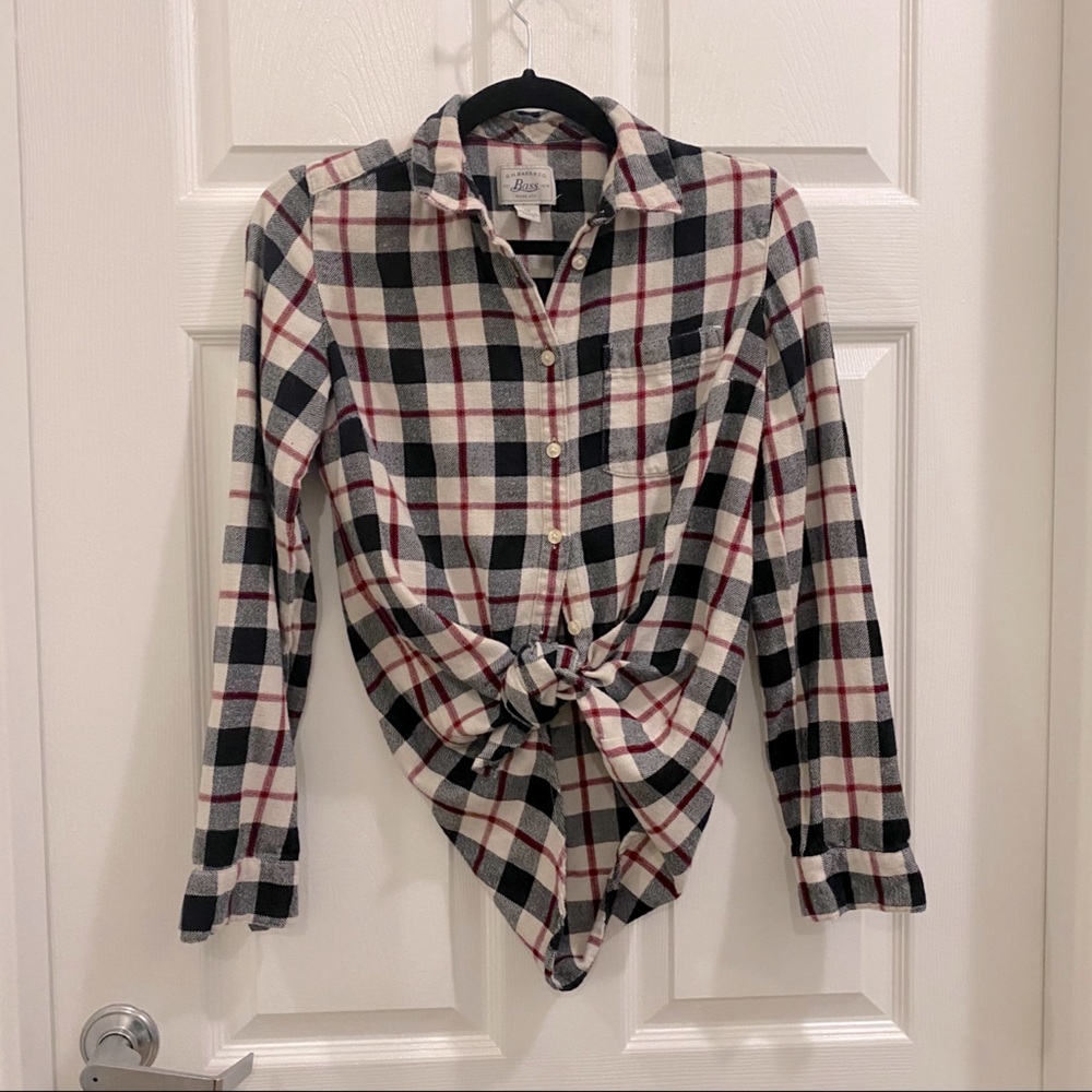 Plaid flannel shirt